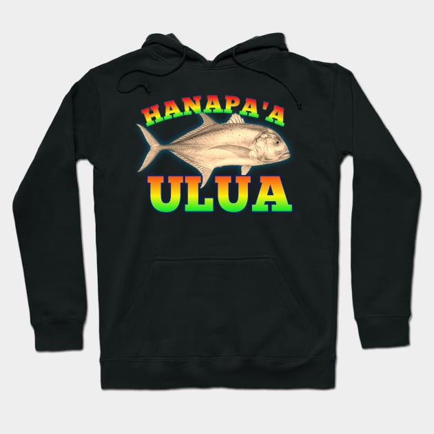 Hawaiian fishing designs Hoodie by Coreoceanart